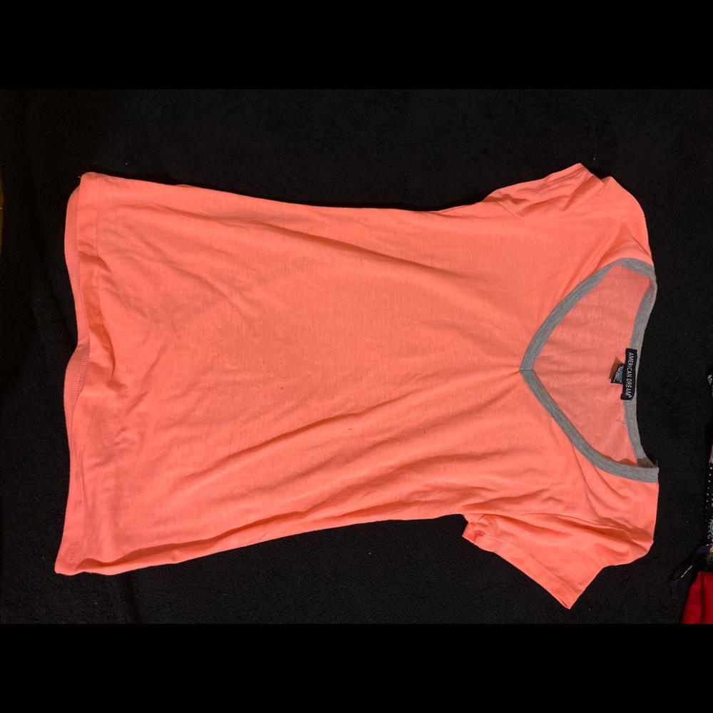 Pink and light gray shirt from Rue21